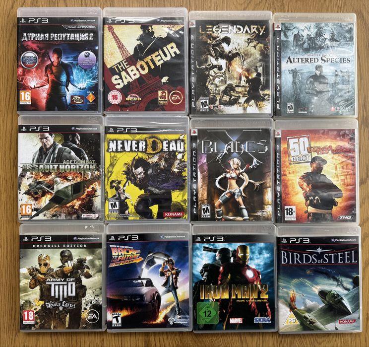 Диски Playstation 3