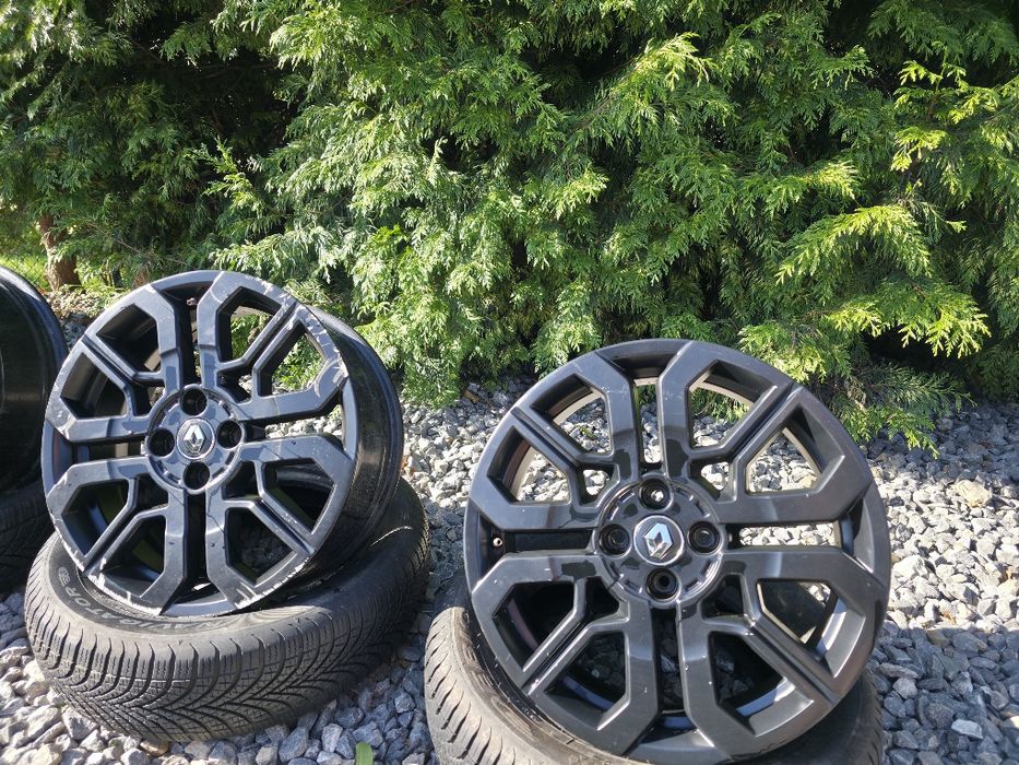 felgi aluminiowe 4x100 r17 2 szerokosci  renault clio twingo gt iii et39