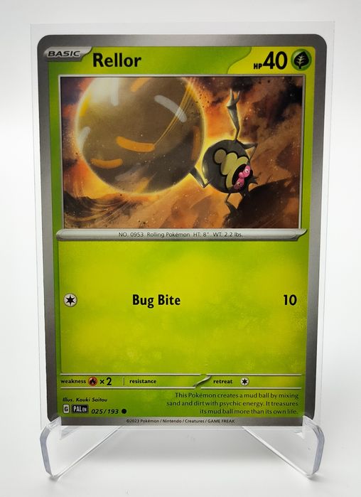Rellor 025/193 karta pokemon Paldea Evolved