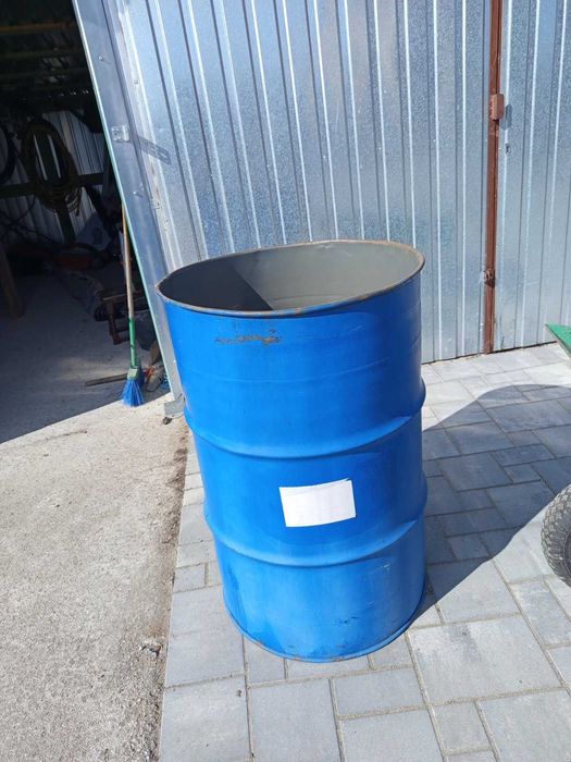 Beczki metalowe 220l z pokrywą na wodę itp