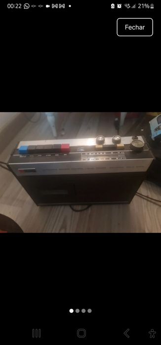 gravador de cassetes vintage da marca Orion