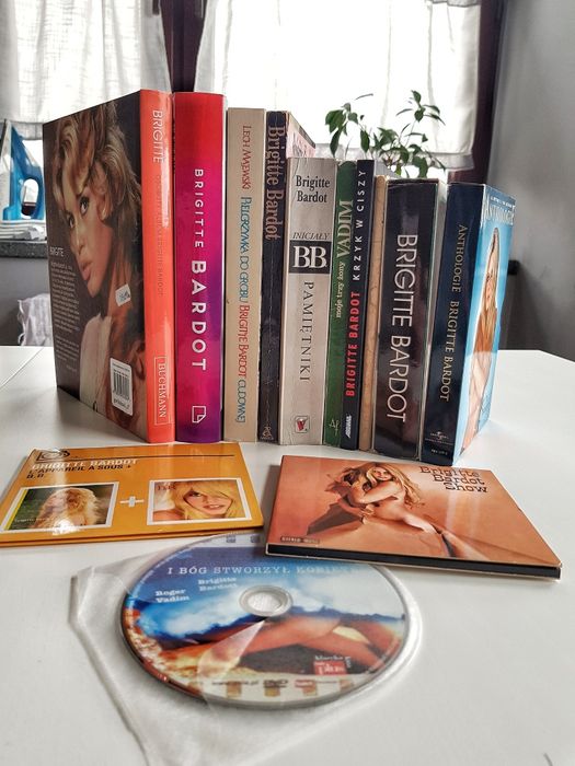 Kolekcja Brigitte Bardot. Książki, filmy, muzyka.