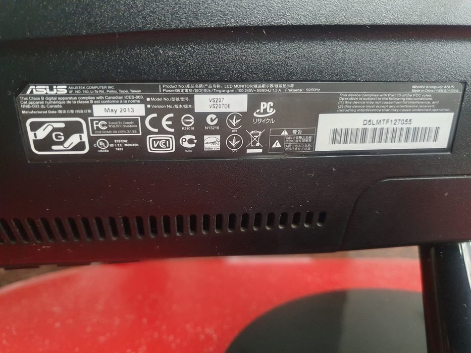 Monitor Asus 20 cali