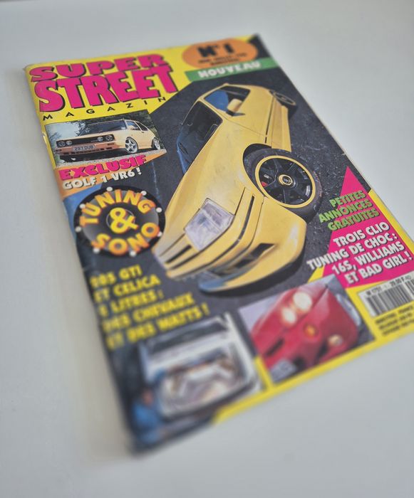 Revista Super Street (TUNING) Magazine Nº1 (Junho/Julho 1996)