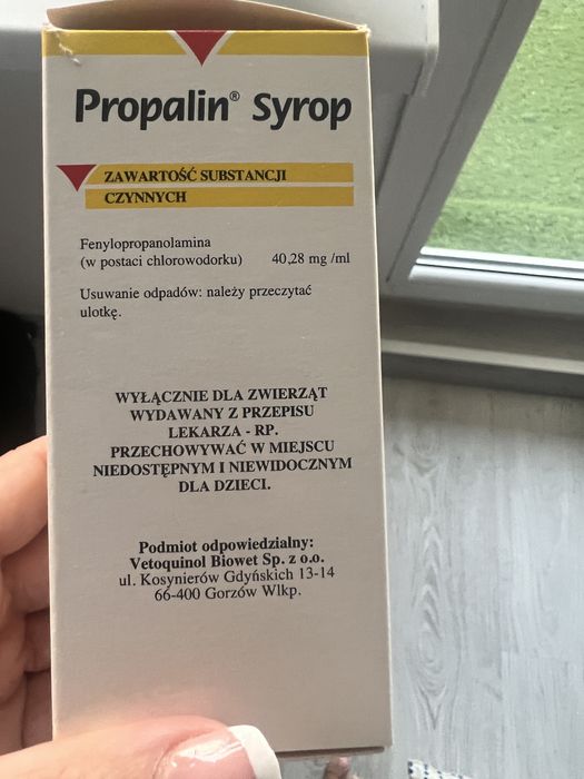 Propalin syrop dla zwierząt