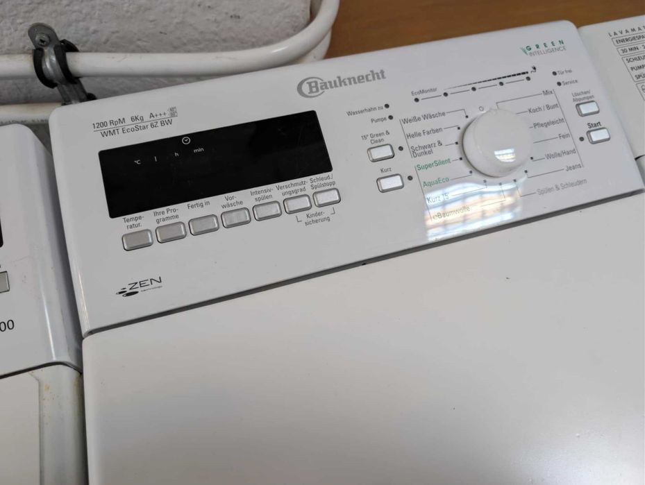 Pralka Whirpool ZEN | Ładowana od góry | 6kg wsad | A+++ 1200 obrotów