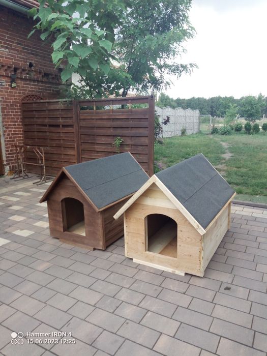 Buda dla psa Tanie solidne drewno Promocja wysyłka!