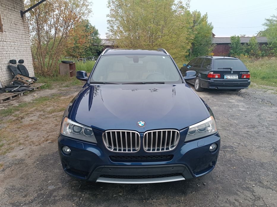 Передній бампер bmw x3 f25 розборока бмв х3 ф25 розбірка бмв ф25