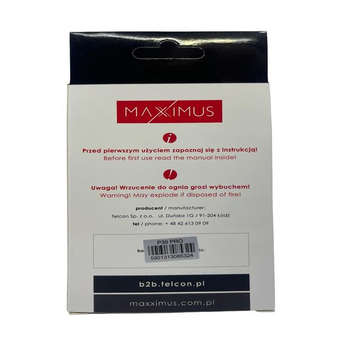 Bateria Maxximus Huawei P30 Pro 4100 mAh Mate 20 Pro, HB486486ECW