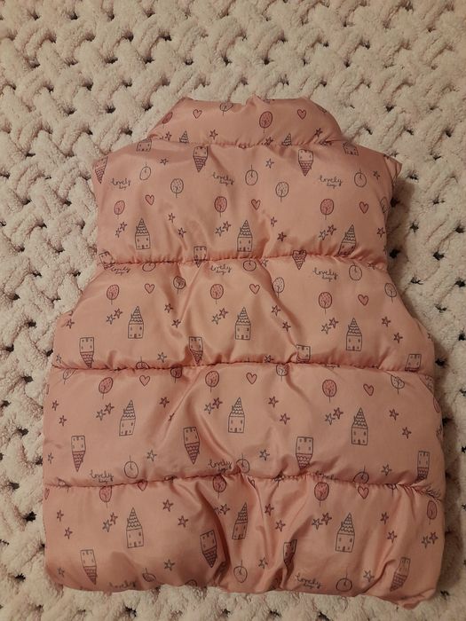 Желетка на дівчтнку 6-12м