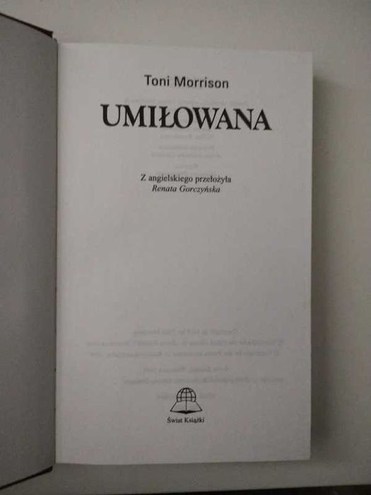 Umiłowana - Toni Morrison