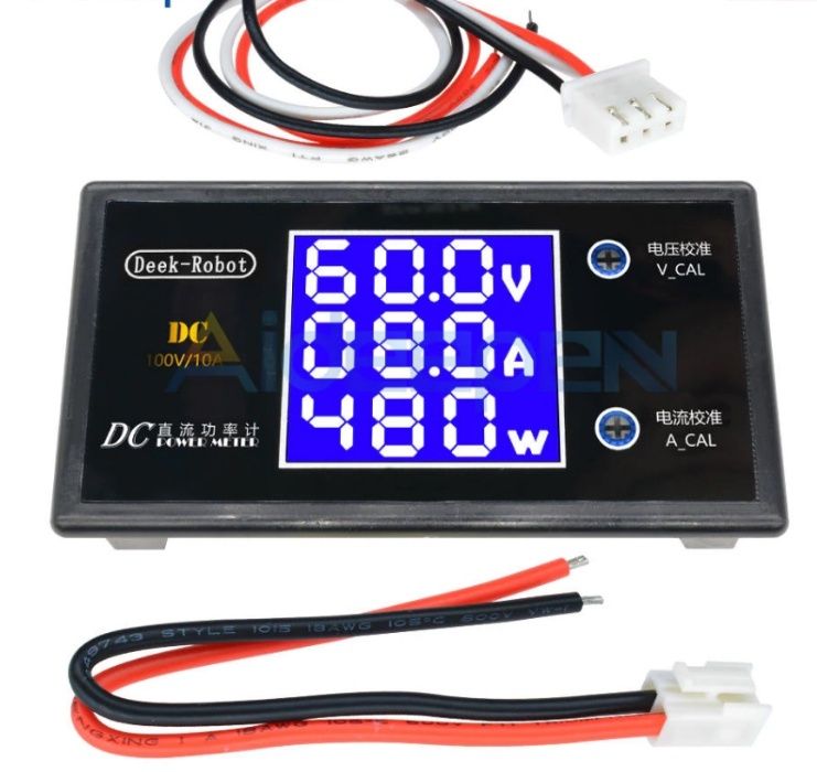 измерительный модуль. Вольтметр, Амперметр, ваттметр. мощность DC100V