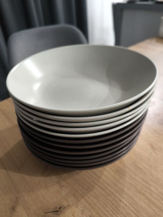 Zestaw 12szt talerz Ikea