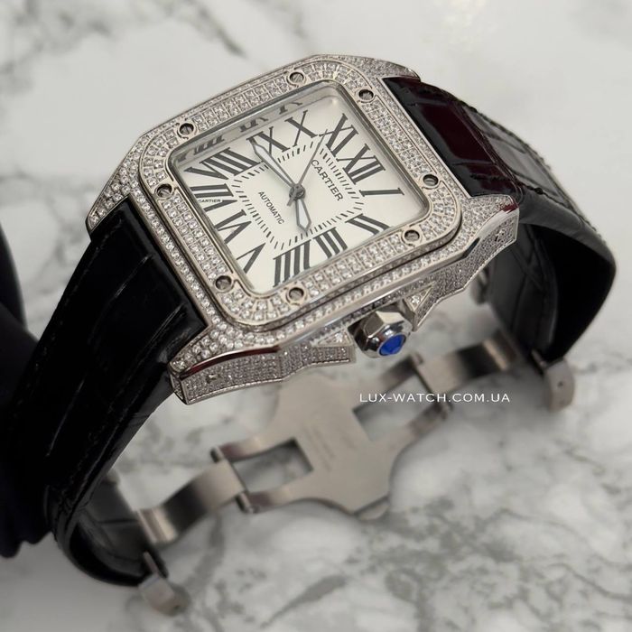 Мужские часы Cartier Santos Diamond