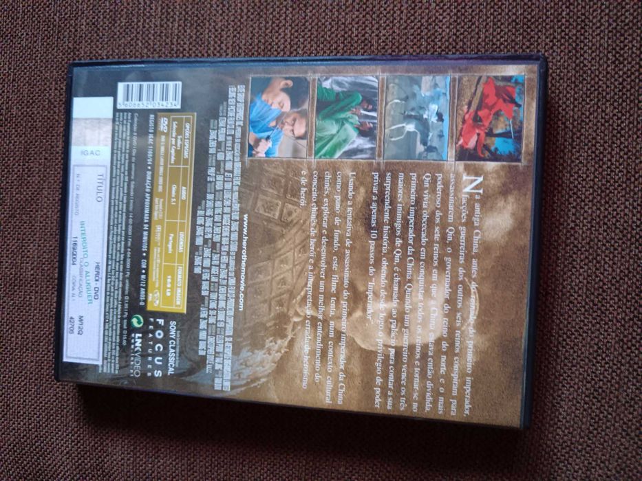 filme dvd original - herói