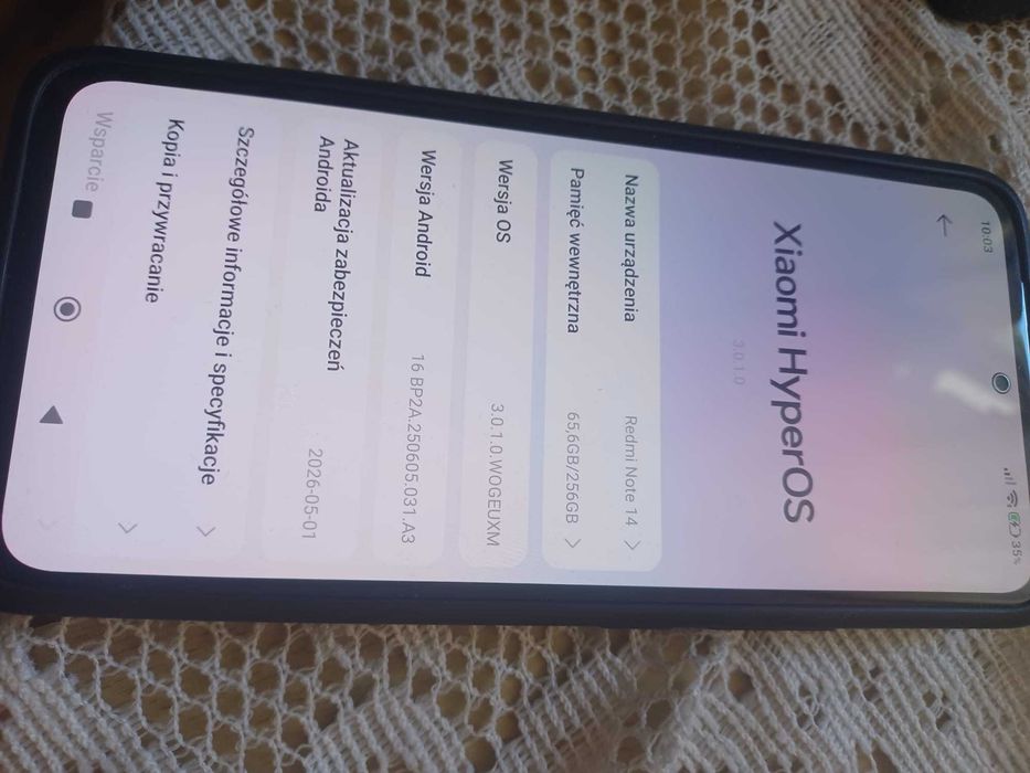 Xiomi  termin T 14note