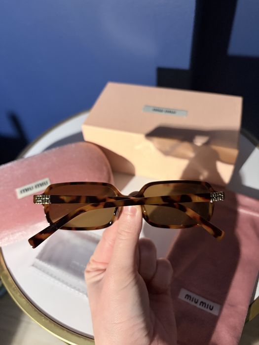 Okulary Miu Miu – panterkowe