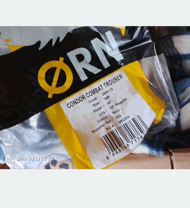 Spodnie robocze Qrn 34R - nowe