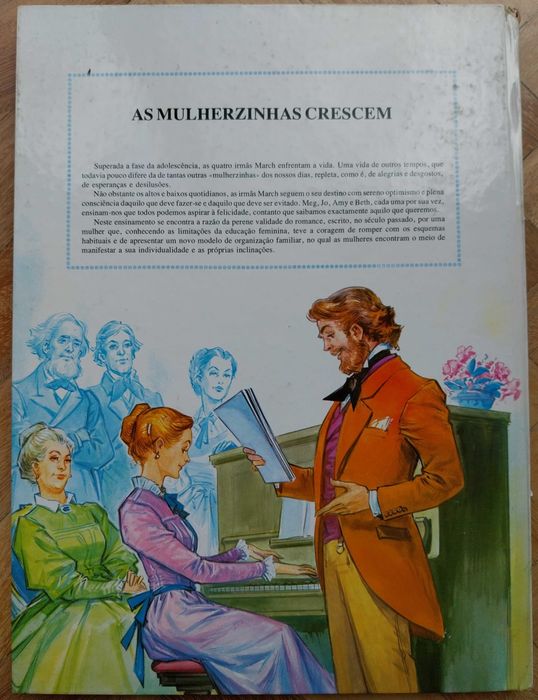 livro: Luísa Alcott “As mulherzinhas crescem”
