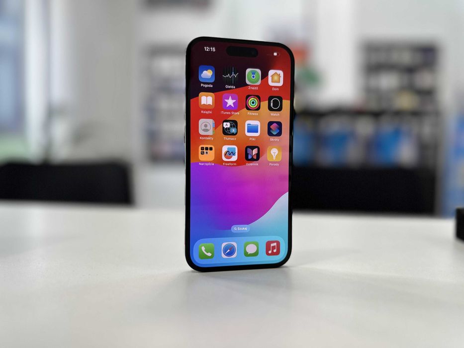 MEGA OKAZJA!!! iPhone 15 Black 128GB / Gwarancja 24mies / Raty 0%
