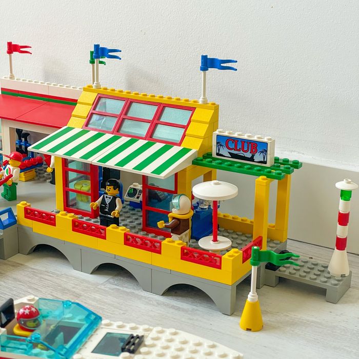Lego 6543 Sail N' Fly Marina Completo