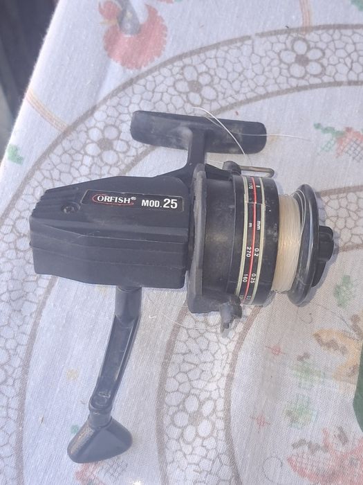Carrete para cana de pesca
