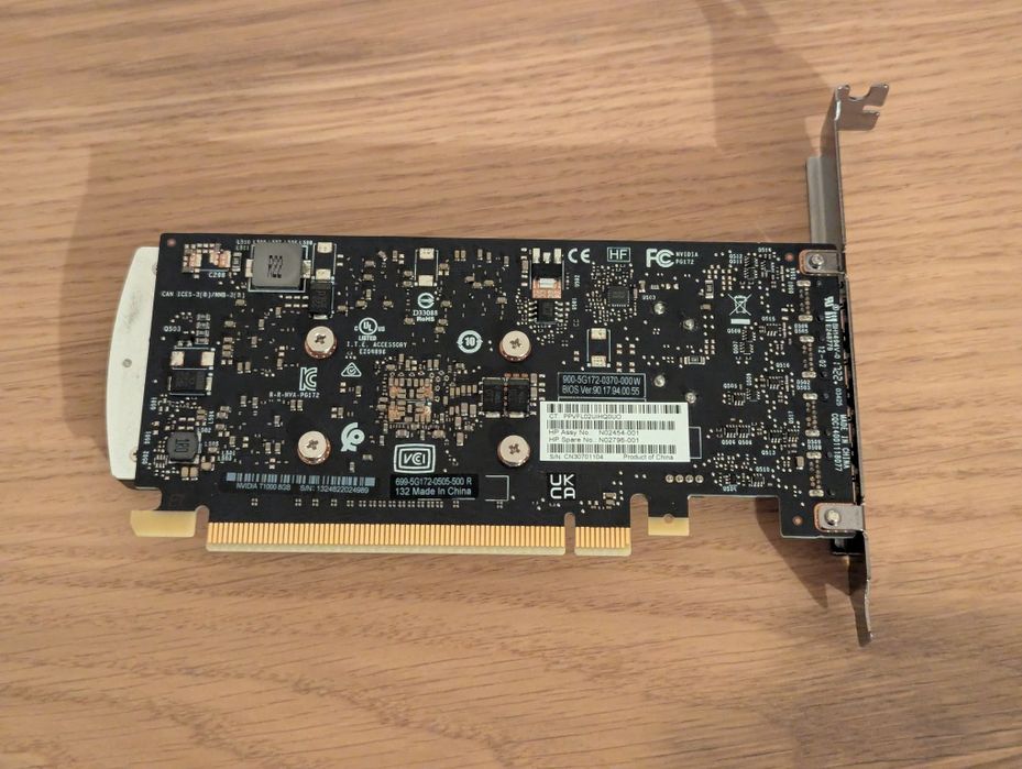 PNY Placa gráfica  NVIDIA T1000 8 GB 8GB GDDR6 PCI Express 3.0 x16