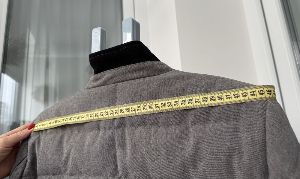 Пуховик куртка чоловіча зимова, 30% пух+70% пірʼя, s