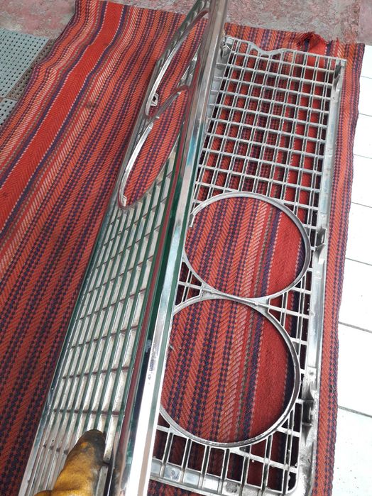 Решітка/решетка радіатора метал СССР хром на Ваз 2103-06