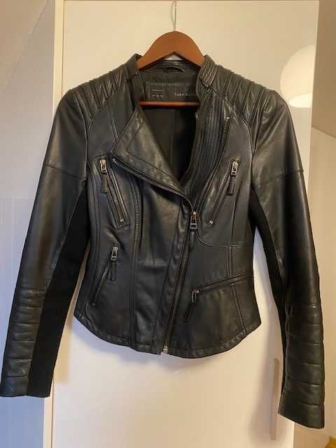 Kurtka skórzana Zara