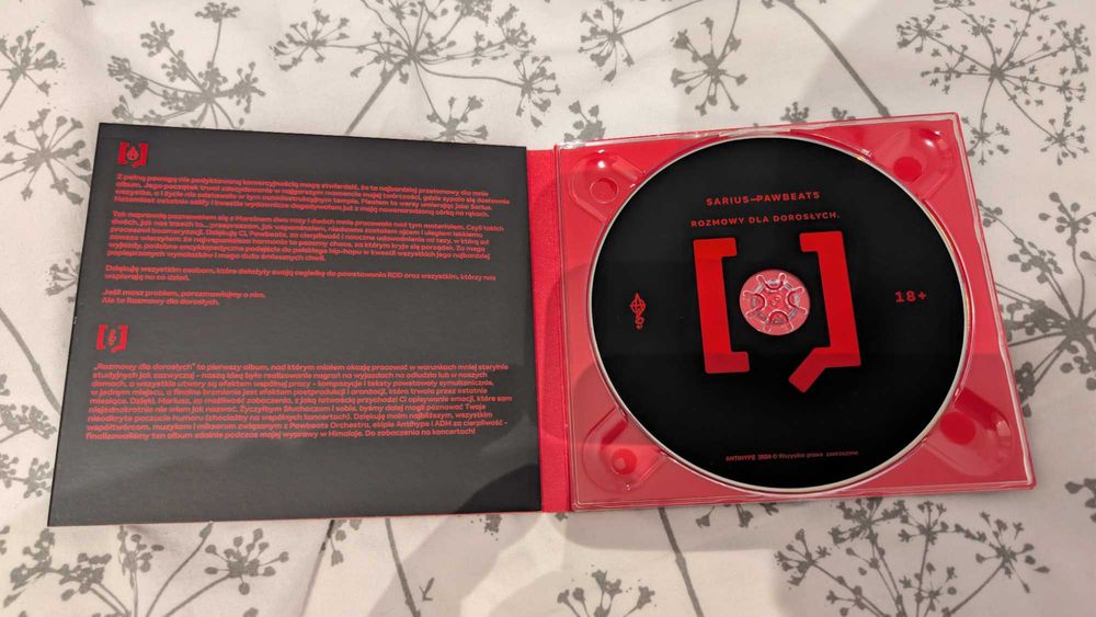 Sarius x Pawbeats - Rozmowy Dla Dorosłych CD (preorderowy zestaw LTD)