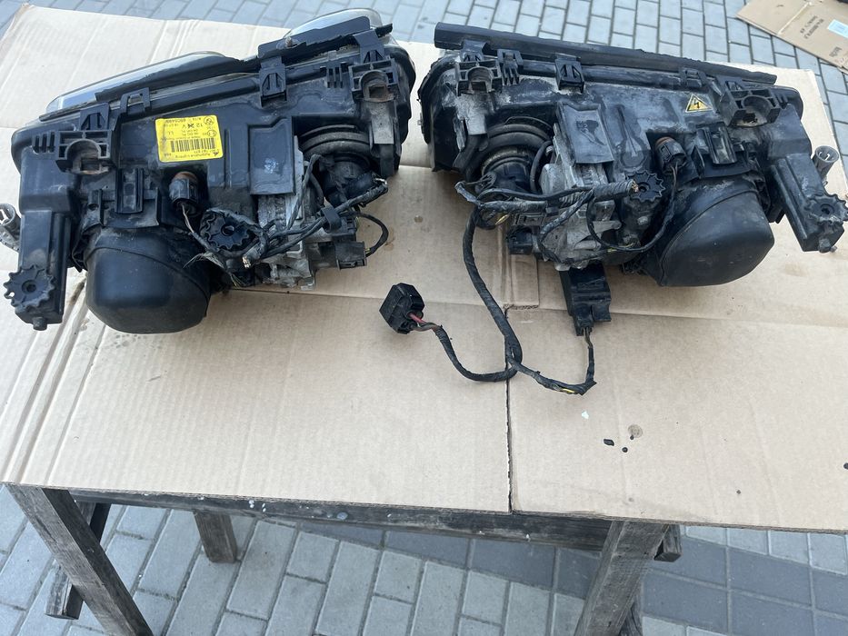 Bmw e46 reflektory compact ,kompakt lampy przednie xenon,ksenon przód