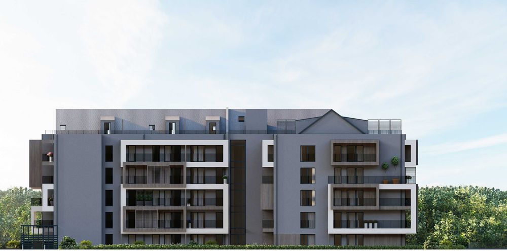 Mieszkanie 54,74 m² oś. Błękitne blok B M41 stan deweloperski - Widok 3