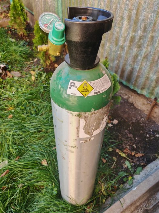 Баллон кислородный медицинский алюминиевый. США
