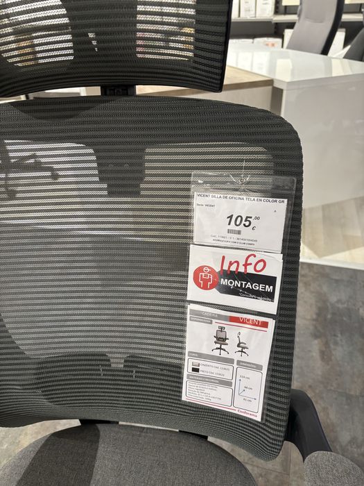 Cadeira escritorio Conforama