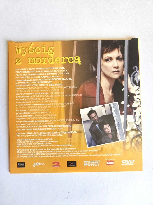 Mary Higgins Clark. Wyścig z mordercą DVD - BDB