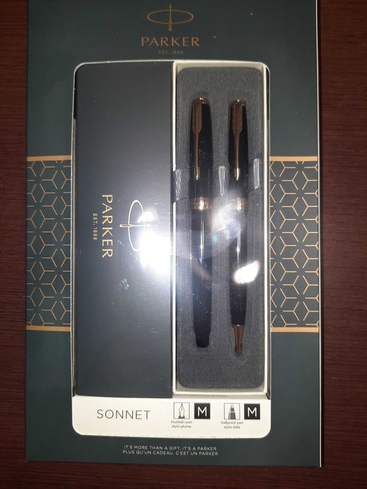 PARKER SONNET Pióro + Długopis
