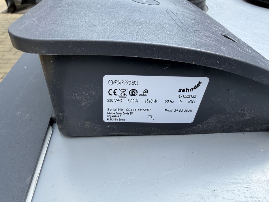 Rekuperator  Zehnder pro 300L