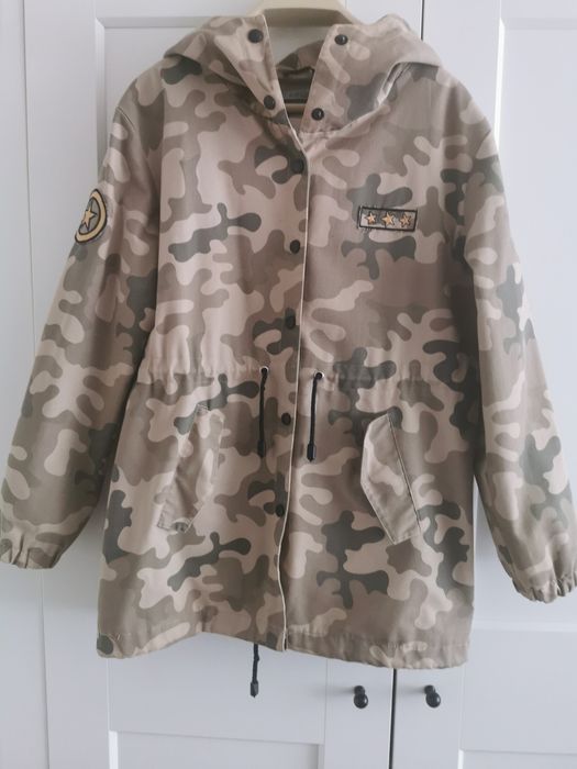 Kurtka parka wiosenna