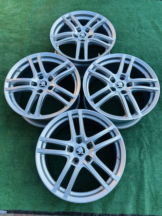 Диски легкосплавні 5/112 R18 Skoda VW Audi 8J ET-39 з резиною