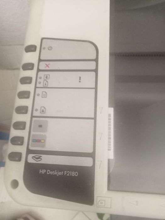 Impressora HP deskjet sem alimentação