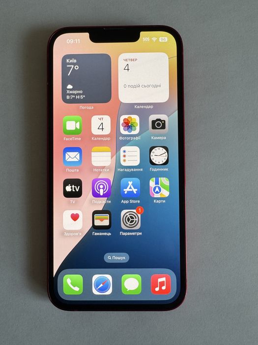 Apple iPhone Айфон 13 128Gb Red (червоний)