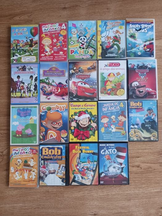 DVD's infantis vários