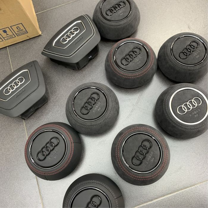 Кожаная крышка подушки безопасности airbag AUDI a3 a4 a5 b9 и тд..