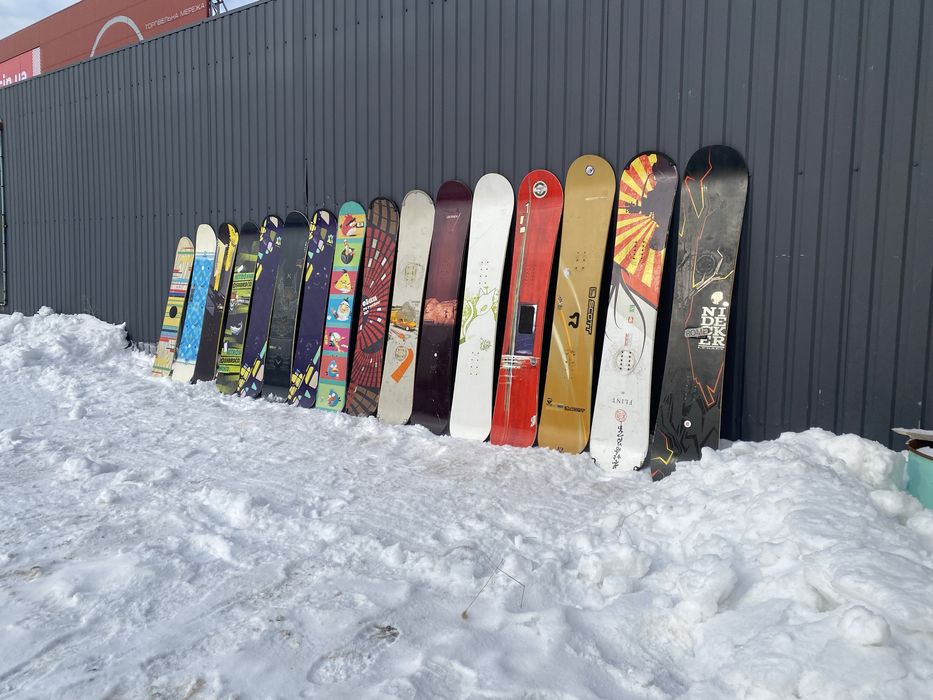 Сноуборди б/в обслужені