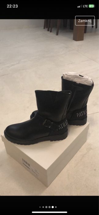 Botki Patrizia Pepe nowe roz.37