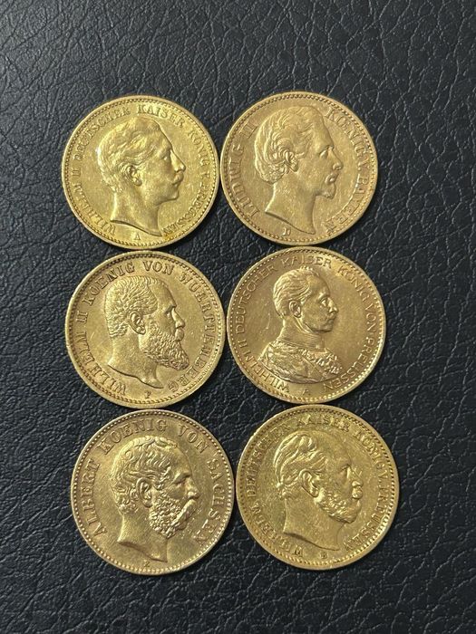 Золоті монети країн Європи різних періодів!