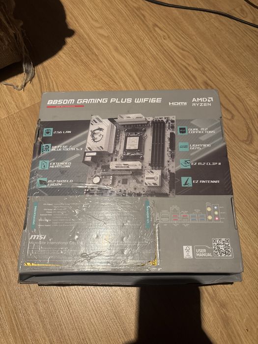 Msi B850M Gaming plus wifi6E