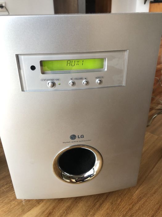 Sistema de som surround LG home cinema