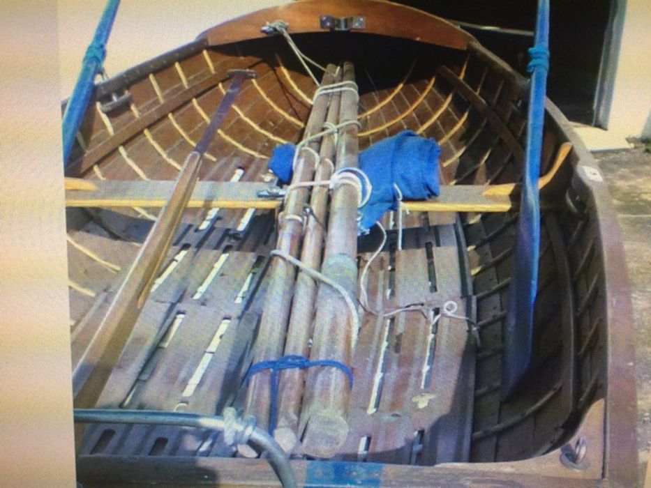Veleiro Dinghy 12 monotipo Fabrico Anos 30.